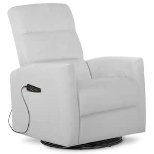 Reevo Glider with Massager/Swivel Glider with Massager/Easy assembly Glider Chair