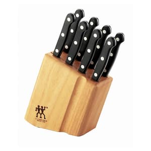 Henckels Forged Premio 14-Piece Stainless Steel German Knife Block Set  16932-000 - The Home Depot