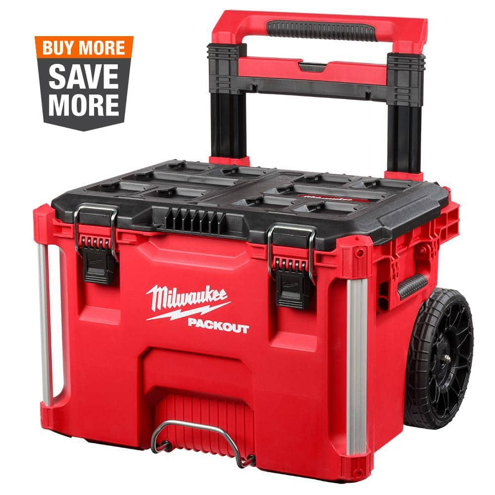 Milwaukee PACKOUT 22 in. Rolling Modular Tool Box 48-22-8426 - The Home  Depot