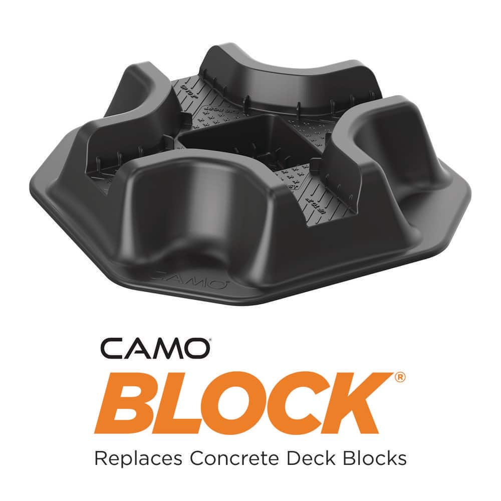 CAMO 2.2 lb. Deck Block for Joist and Post Foundation (20-Count