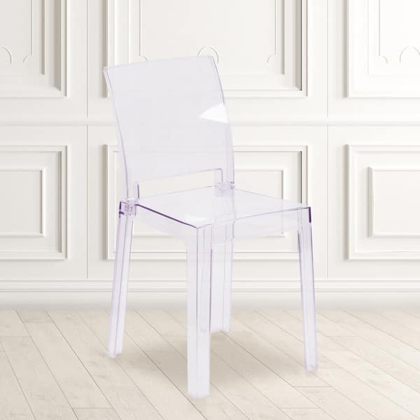 Transparent Crystal Ghost Chairs (Set of 4)