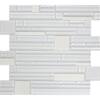 EMSER TILE Entity Energy Glossy 11.81 in. x 11.81 in. x 8mm Glass Mesh-Mounted Mosaic Tile (0.97 sq. ft.) 1412218