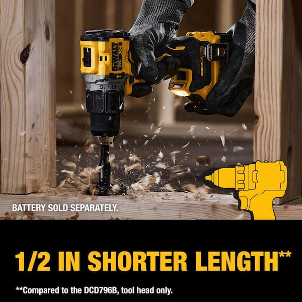 DEWALT 20V MAX Lithium-Ion Cordless Brushless 4 Tool Combo Kit and