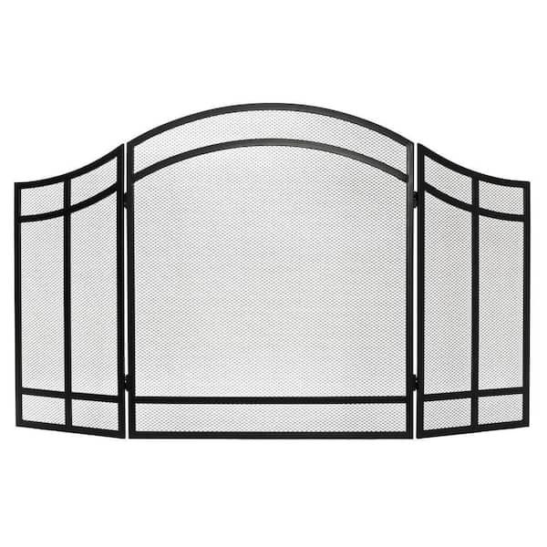 Home Decorators Collection Salishan 3 Panel Fireplace Screen