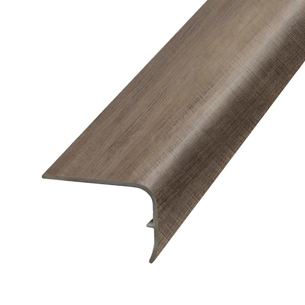 PERFORMANCE ACCESSORIES Redfield Ridge 1.32 in. Thick x 1.88 in. Wide x 78.7 in. Length Vinyl Stair Nose Molding