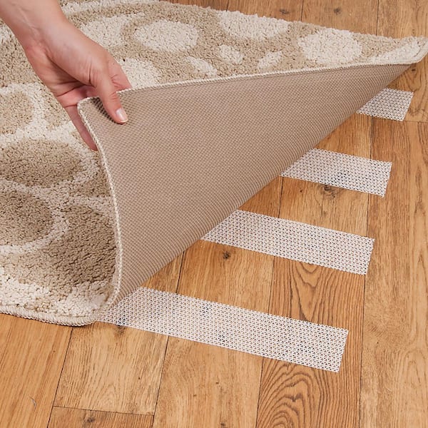 Rug Gripper 2-1/2 in. x 25 ft. Antislip Pressure -Sensitive Mesh Tape for Small Indoor Rugs