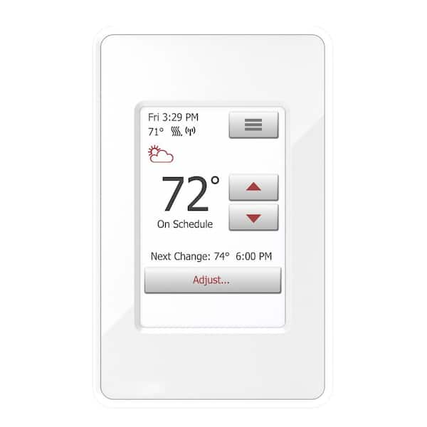 nSpire Touch WiFi and Touch Programmable Thermostat with Floor Sensor