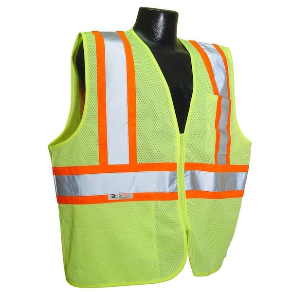 Radians Fire Retardant with Contrast green Mesh 5X Safety Vest