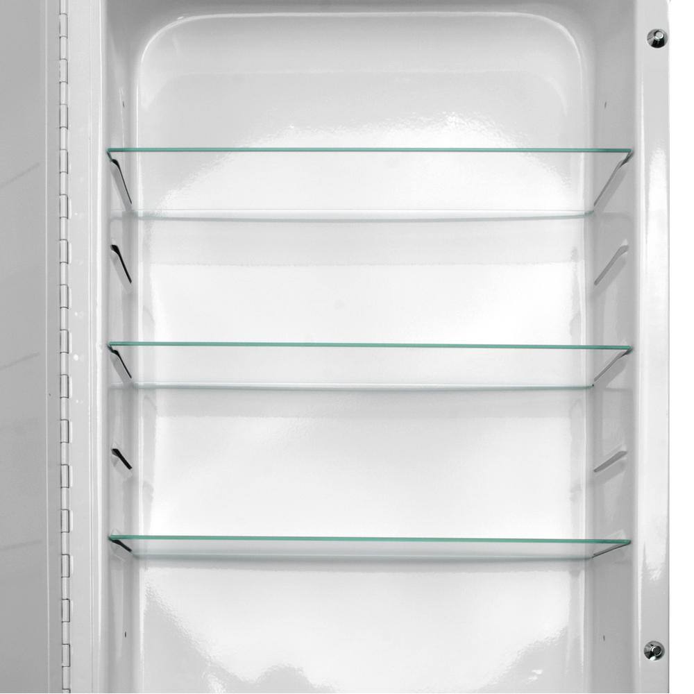 Champagne Silver 16" x 26" Beaded Recessed Medicine Cabinet