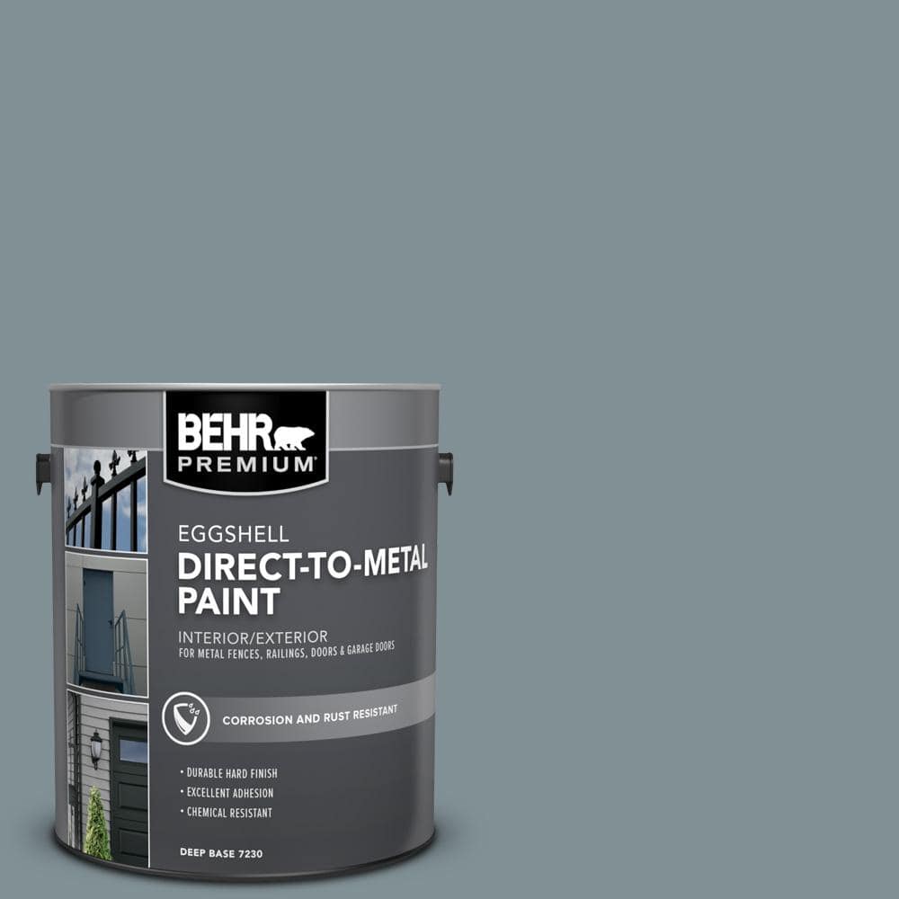 1 gal. #740F-4 Dark Storm Cloud Eggshell Direct to Metal Interior/Exterior Paint price history on PriceWatchPro