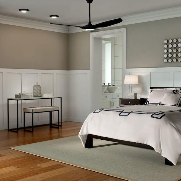 Big Ass Fans Haiku 52 in. L Indoor Black Ceiling Fan with