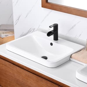 Modway EEI-4203-WHI Cayman 36 Bathroom Sink, White