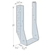 Simpson Strong-Tie MIU Galvanized Face-Mount Joist Hanger for 4-5/8 in. x  11-7/8 in. Engineered Wood MIU4.75/11 - The Home Depot