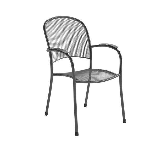 Royal Garden Commercial Steel Mesh, White Mesh Outdoor Dining Chairs