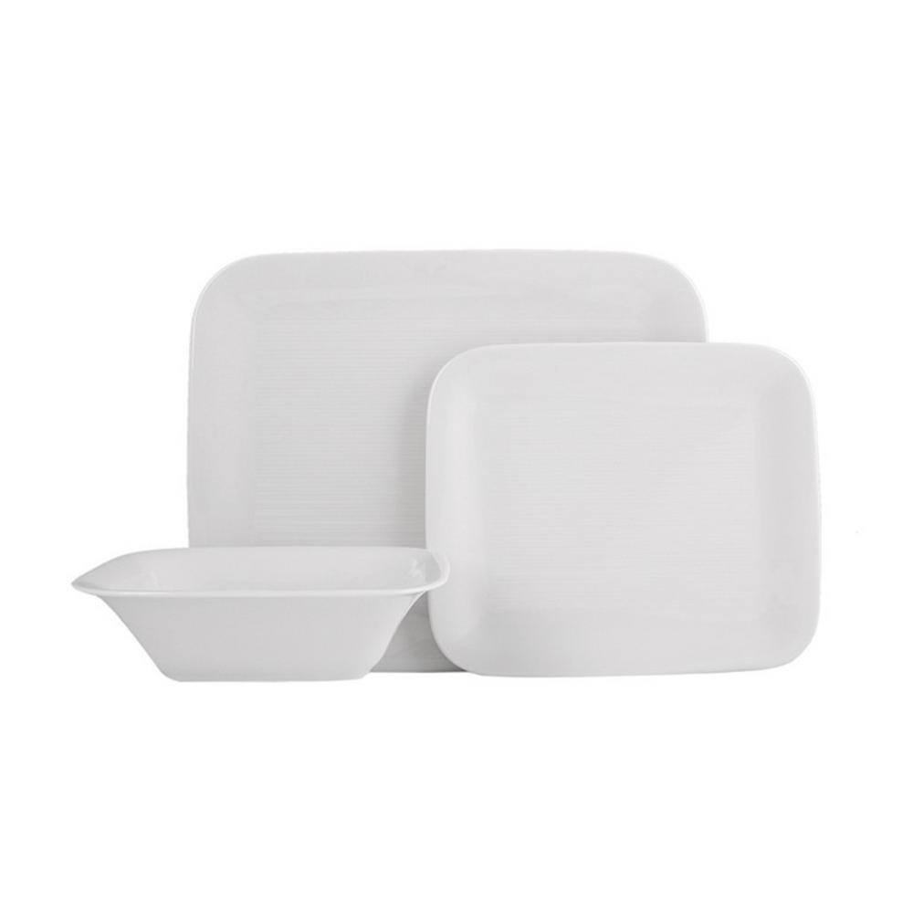 UPC 840232204124 product image for Bach 3 Piece White Porcelain Dinnerware Place Setting (Service for 1) | upcitemdb.com