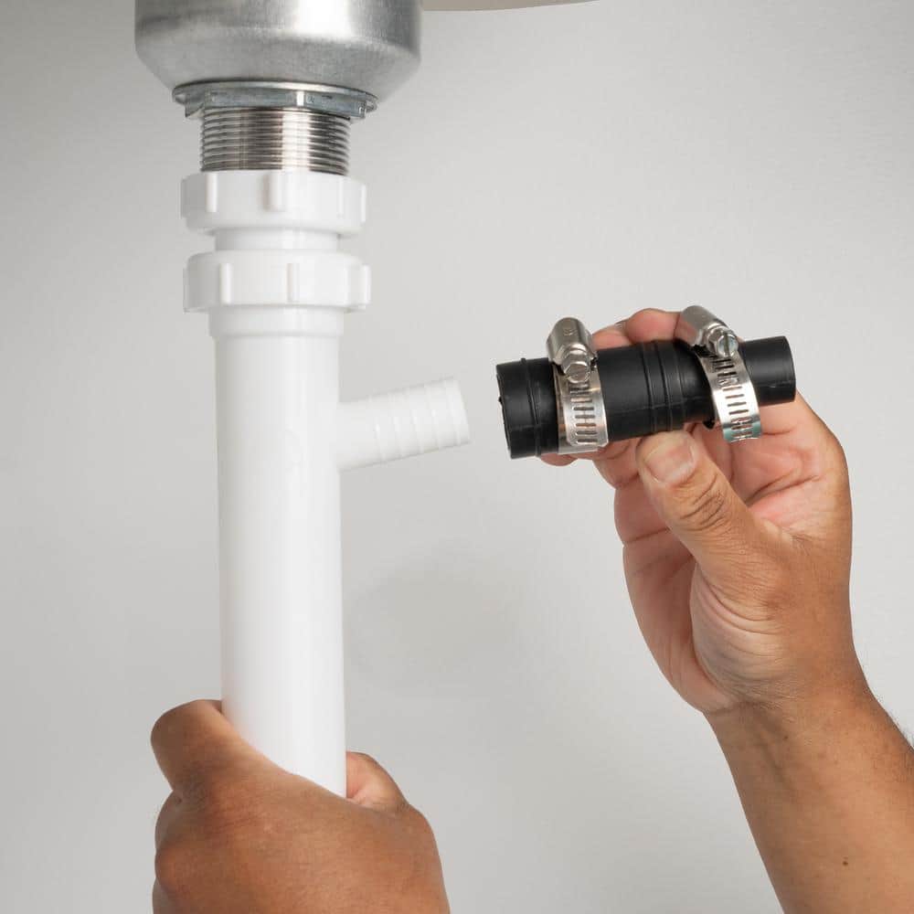 Buy Rubber Dishwasher Garbage Disposal Connector in Black Online at
