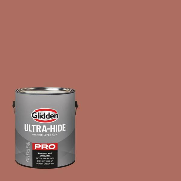 Glidden Ultra-Hide 1 Gal. PPG1066-6 Amaretto Eggshell Interior Paint ...