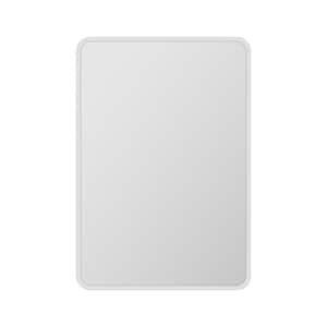 24 in. W x 32 in. H Rectangular Metal Medicine Cabinet with Mirror Can be Wall-Mounted or Flush-Mounted