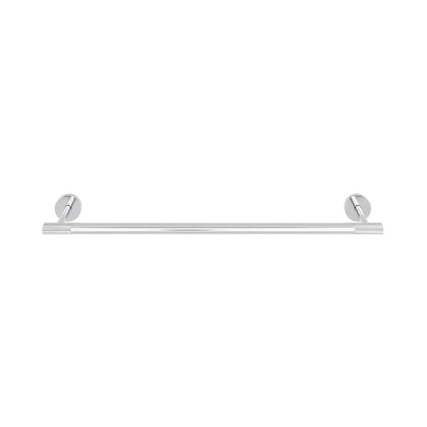 Avallon 3.5 in. L x 24 in. W x 2 in. H Towel Bar in Chrome