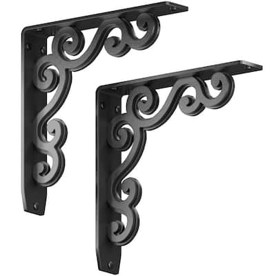 Medach Small Shelf Brackets 5 Inch, Floating Shelves Brackets