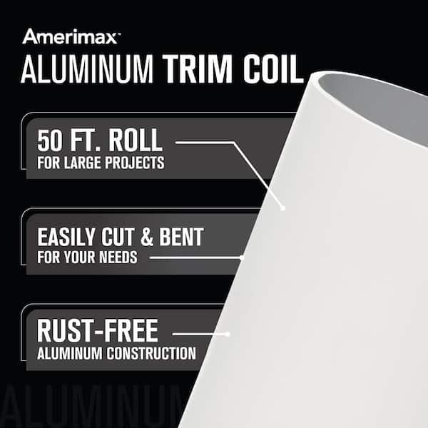 AMERIMAX HOME PRODUCTS 66024 – 24x50 Aluminum Versa Flashing, Easy-Use Kit, Versatile For Roofing And Repairs – Made In China