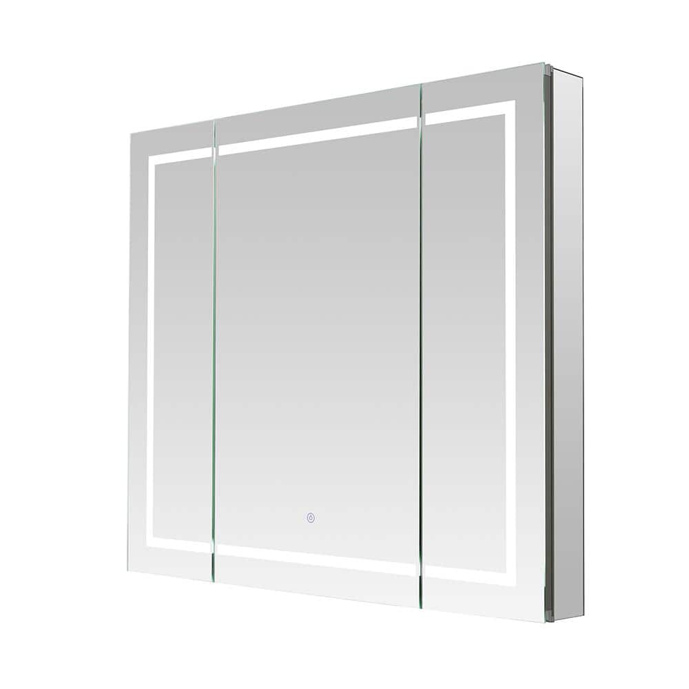 Royale Plus 48 in. W x 30 in. H Clear Recessed/Surface Mount Medicine Cabin