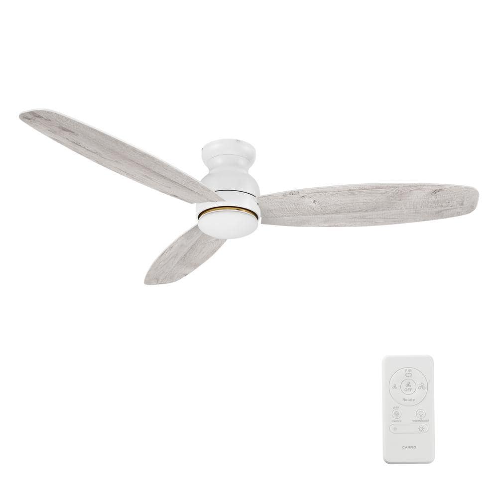 Arran 60 in. Color Changing Integrated LED Indoor Matte White 10-Speed DC Ceiling Fan with Light Kit and Remote Control price history on PriceWatchPro
