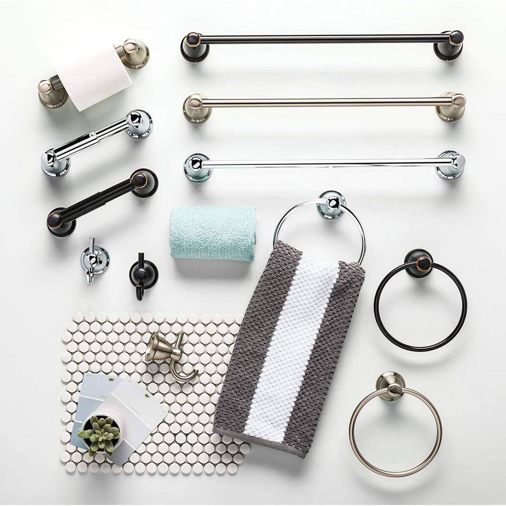 Oil Rubbed Bronze 3-Piece Bathroom Accessory Set