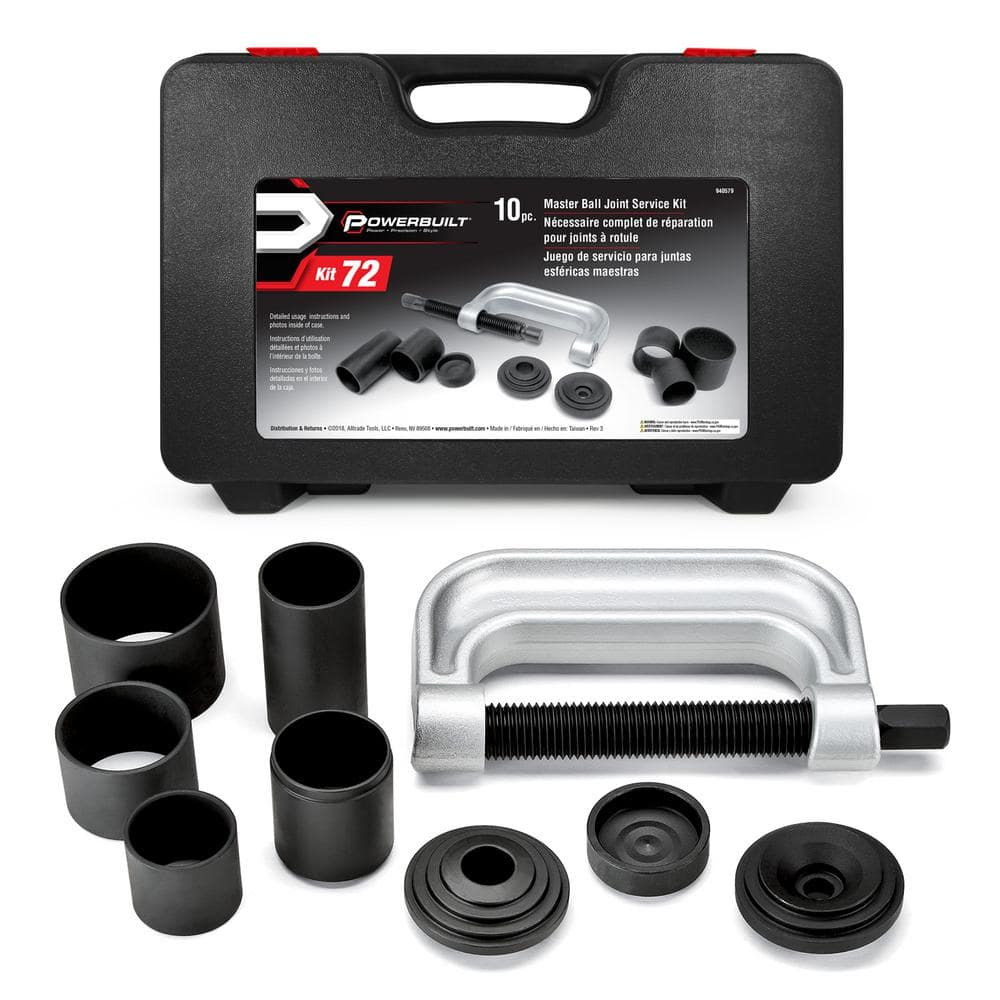 Ball Joint Separator Bundle with Master Ball Joint Press 