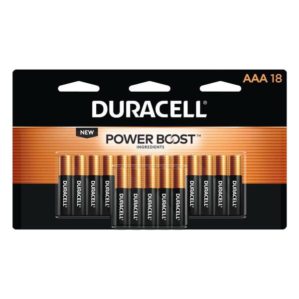 Duracell Coppertop Alkaline AAA Battery (18-Pack), Triple A Batteries