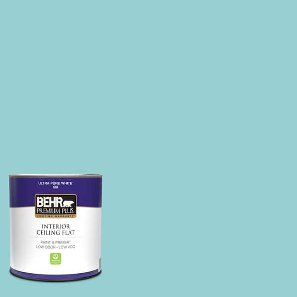 1 qt. #M460-3 Big Surf Ceiling Flat Interior Paint