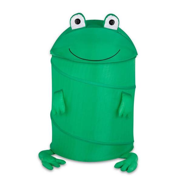 Honey-Can-Do Large Kids Pop-Up Hamper Frog