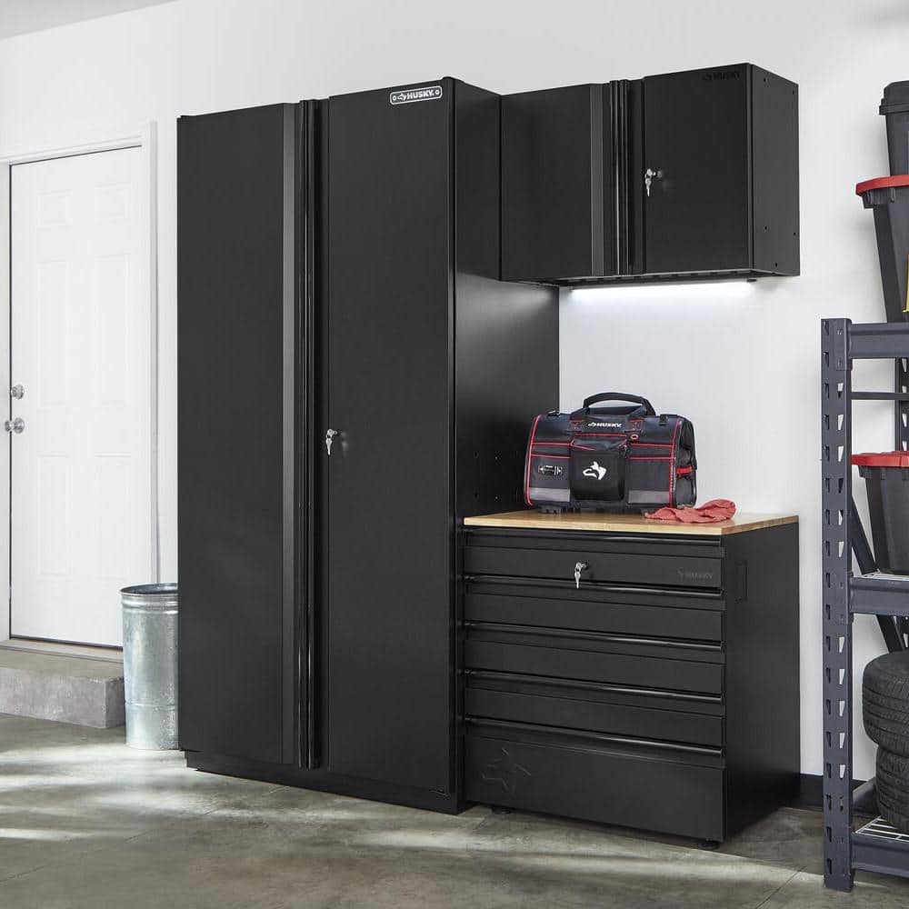 3-Piece Extra Wide Heavy Duty Welded Steel Garage Storage System