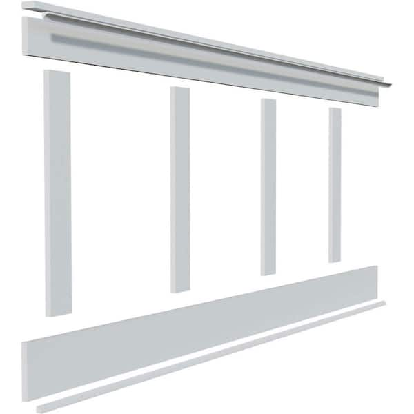 Ekena Millwork 5/8 in. X 96 in. X 32 in. Expanded Cellular PVC