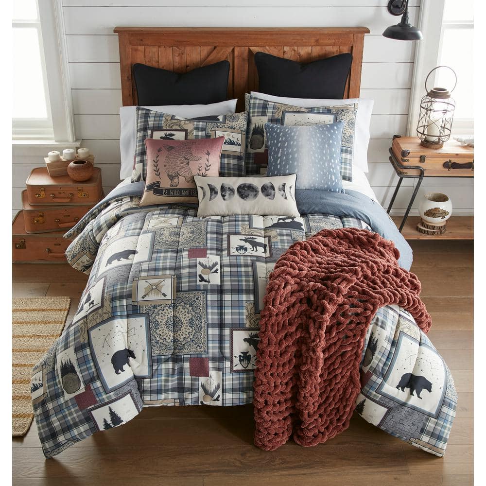 Winter Plaid Reversible Comforter Set – Mega Bedding Outlet