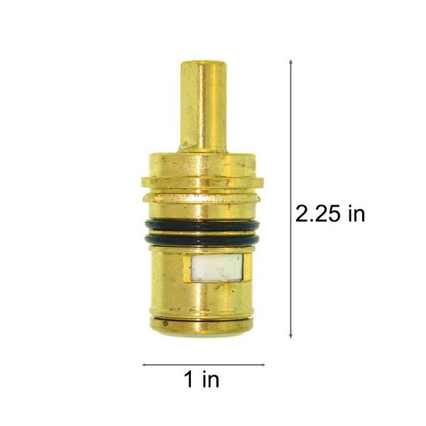 2 1/4 in. Half Moon Broach Hot Side Stem for Glacier Bay Replaces LN-01452