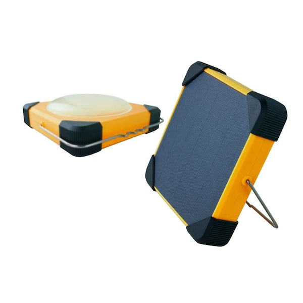 eLEDing 180 Degree Solar Portable LED Lantern with USB Mobile Charger and Power Bank for Wide Variety of Usage