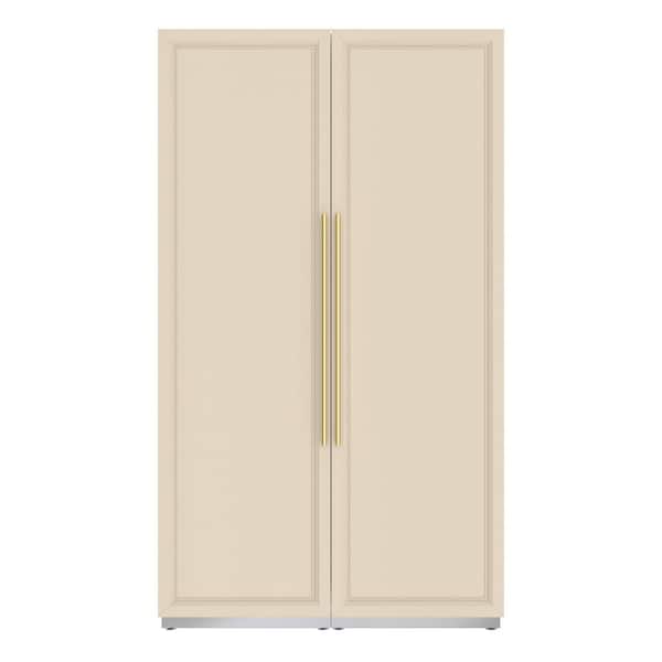 Reserve Panel-Ready 24 in. 12.5 cu. ft. Refrigerator and 24 in. 12.4 cu. ft. Freezer Columns