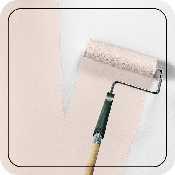 1 gal. #RD-W03 My Sweetheart Flat EcoMix Plant-Based Interior Paint & Primer