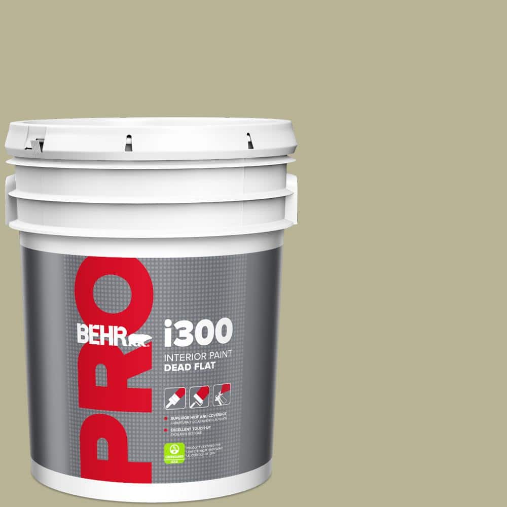 5 gal. #PPU9-09 Seedling Dead Flat Interior Paint price history on PriceWatchPro
