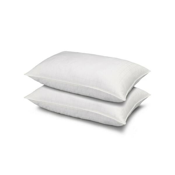 ELLA JAYNE Hotel Collection Firm 100% Cotton King Size Pillow Set of 2