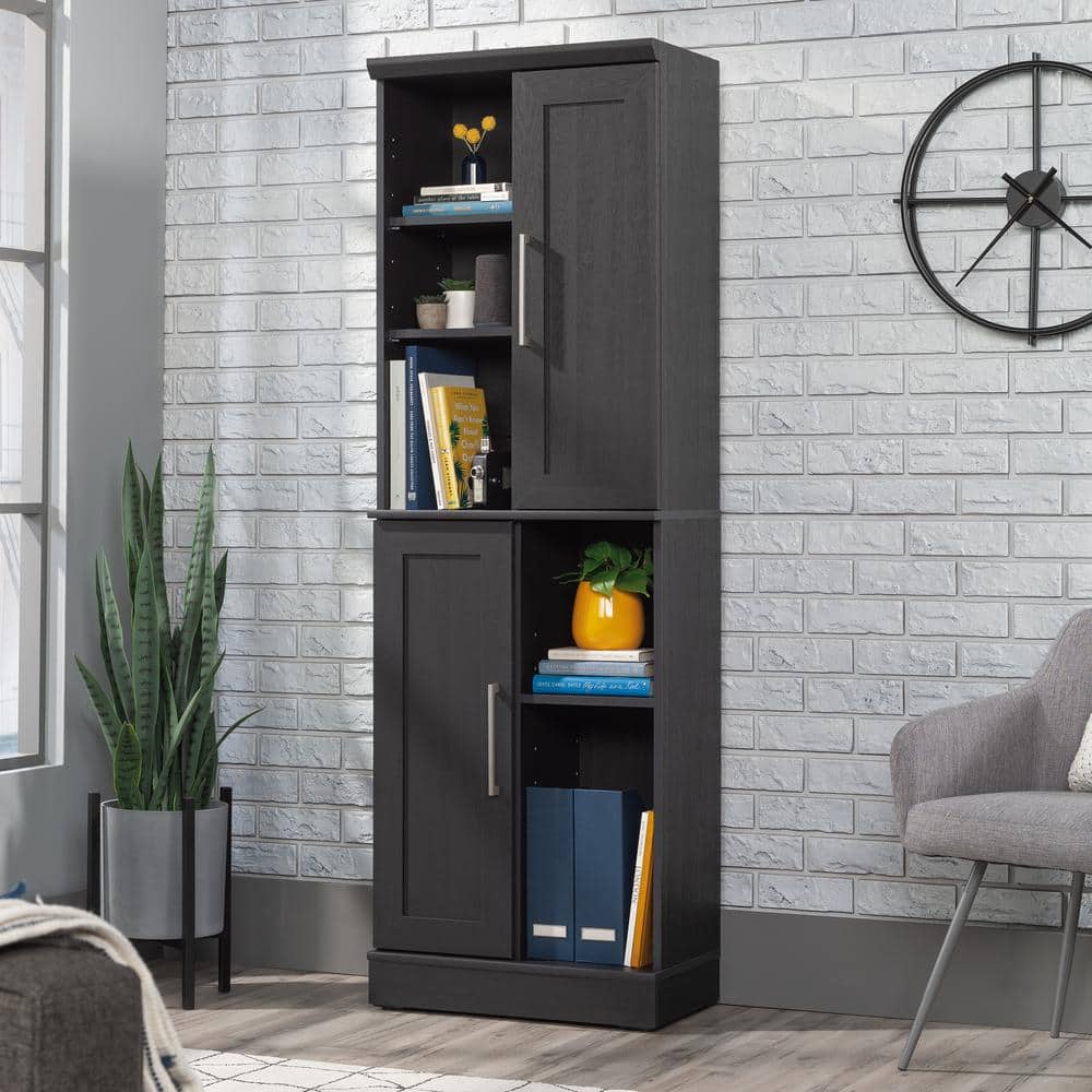 Raven Oak Adjustable Shelving Office Storage Cabinet