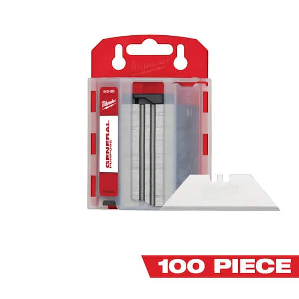 Milwaukee General Purpose Utility Blades with Dispenser (100-Piece)