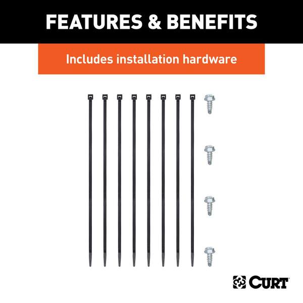 Curt 57008 7' Custom Wiring Harness Extension
