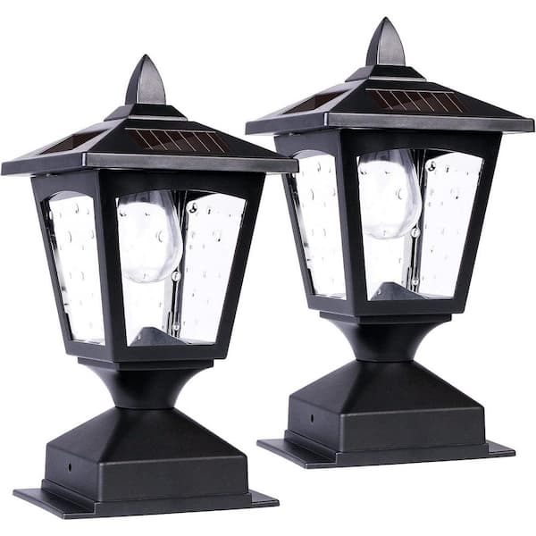 Solar Lamp Post Lights Home Depot: Brighten Your Yard Today