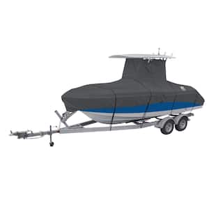 StormPro 17 - 19 ft. Charcoal Grey T-Top Boat Cover