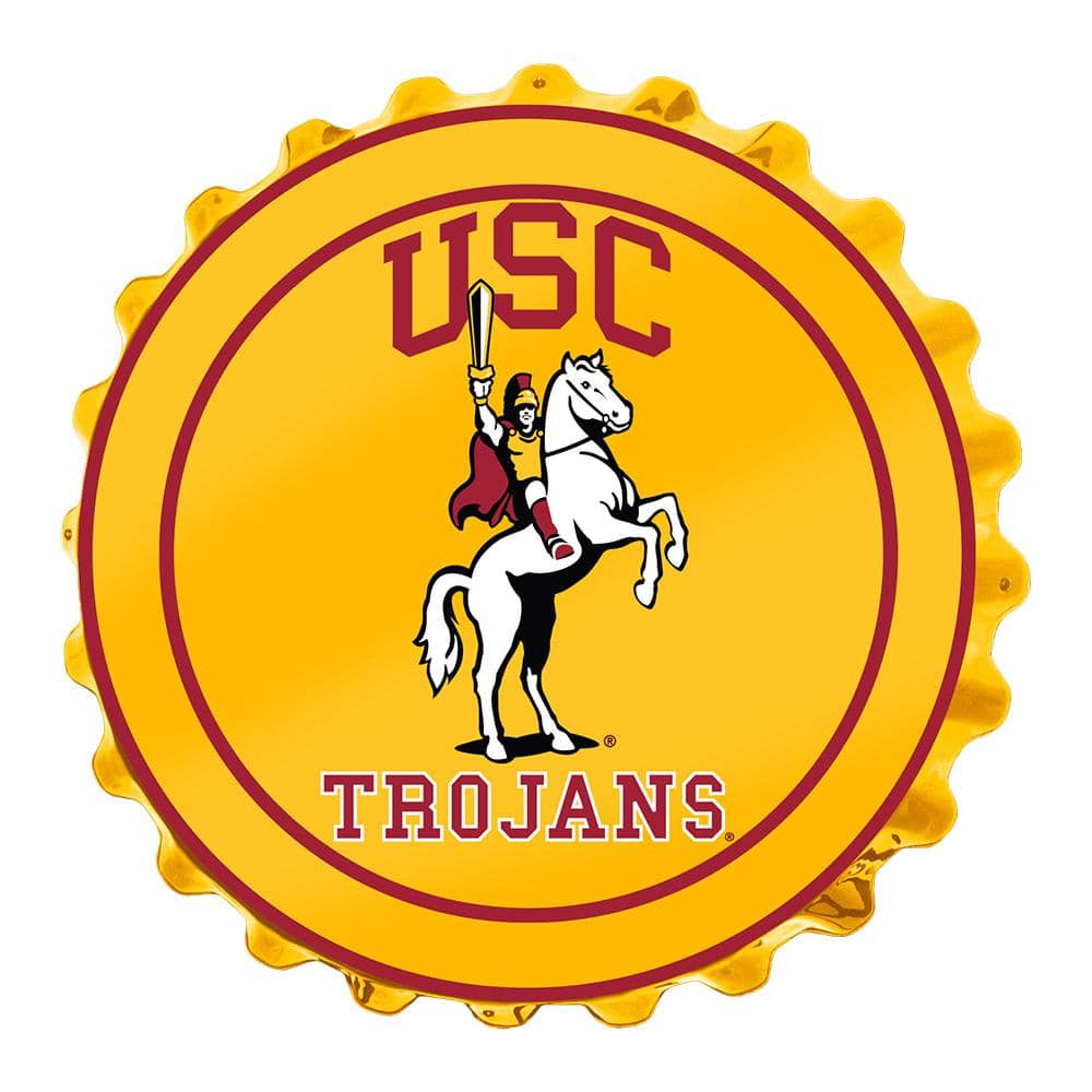 The Fan-Brand 19 in. USC Trojans Trojan Plastic Bottle Cap