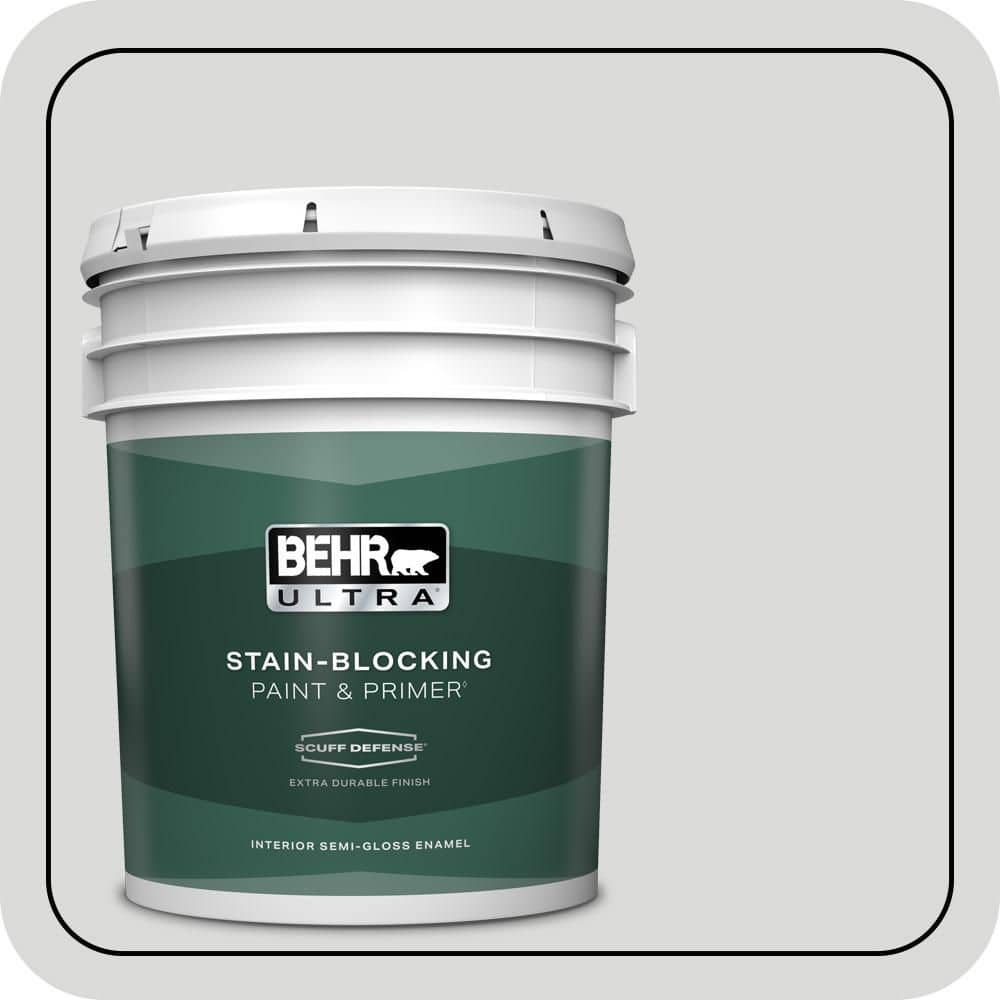 5 gal. #790E-1 Subtle Touch Extra Durable Semi-Gloss Enamel Interior Paint & Primer price history on PriceWatchPro