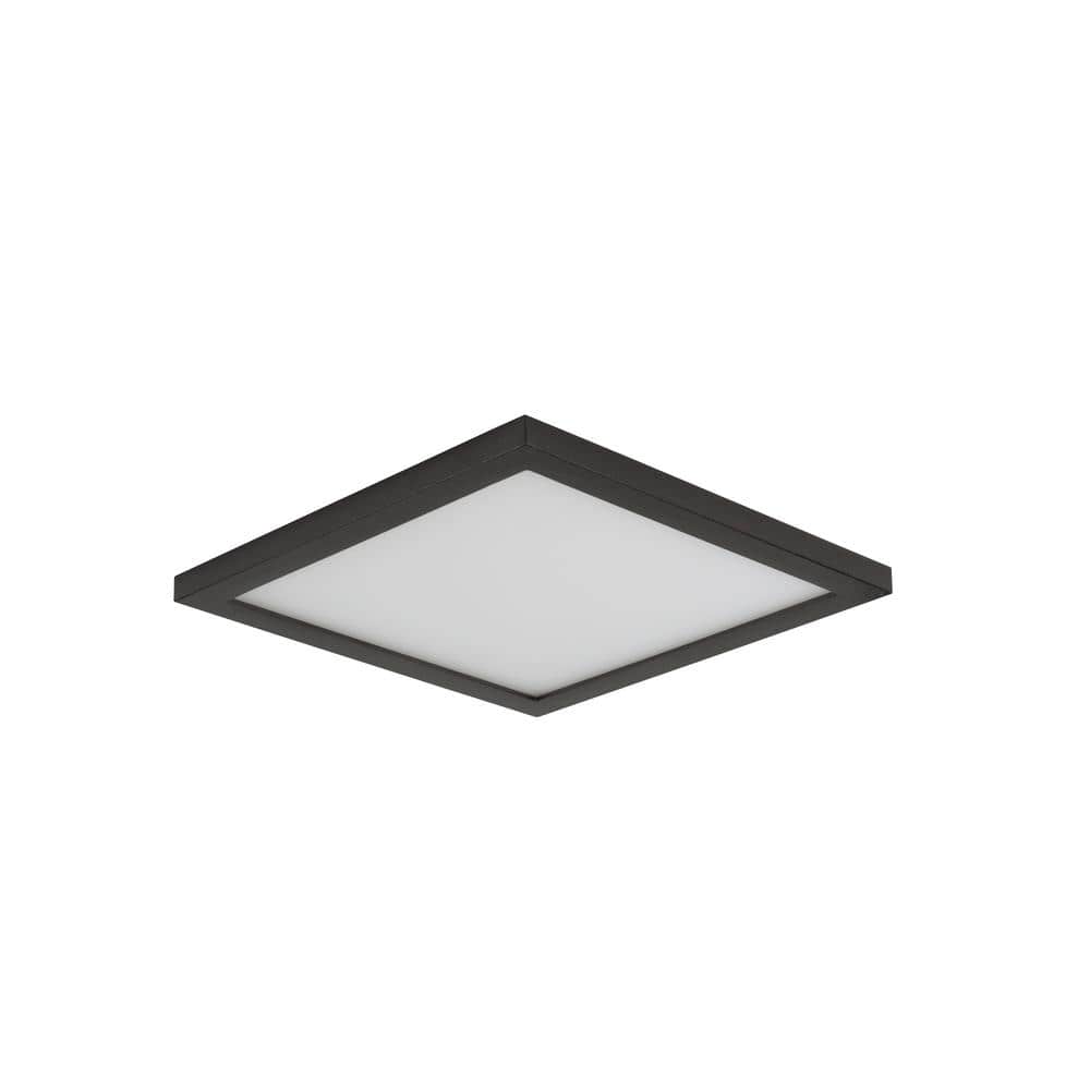 Maxim Lighting Wafer 9 in. SQ Integrated LED Surface Flush Mount 3000K