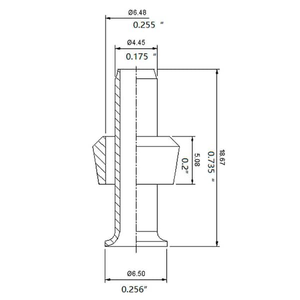 1/4 in. Compression Sleeves and Brass Insert Fittings (2-Pack)